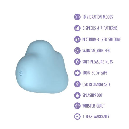 PLAY WITH ME CUDDLE CLOUD BLUE - BN24502