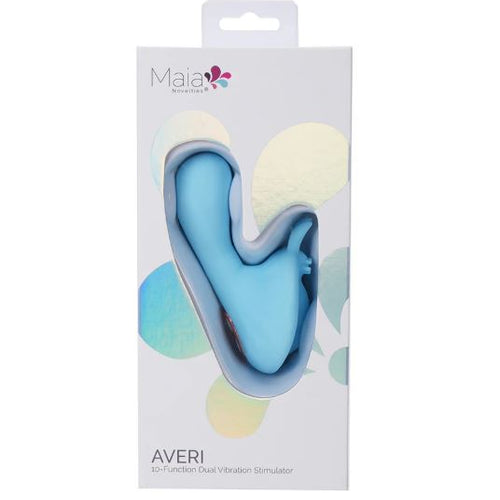 AVERI DUAL STIM VIBE BLUE - MTBO2502BLU