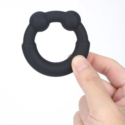 AXEL LIQUID SILICONE REINFORCED C-RING BLACK - MTBO2604