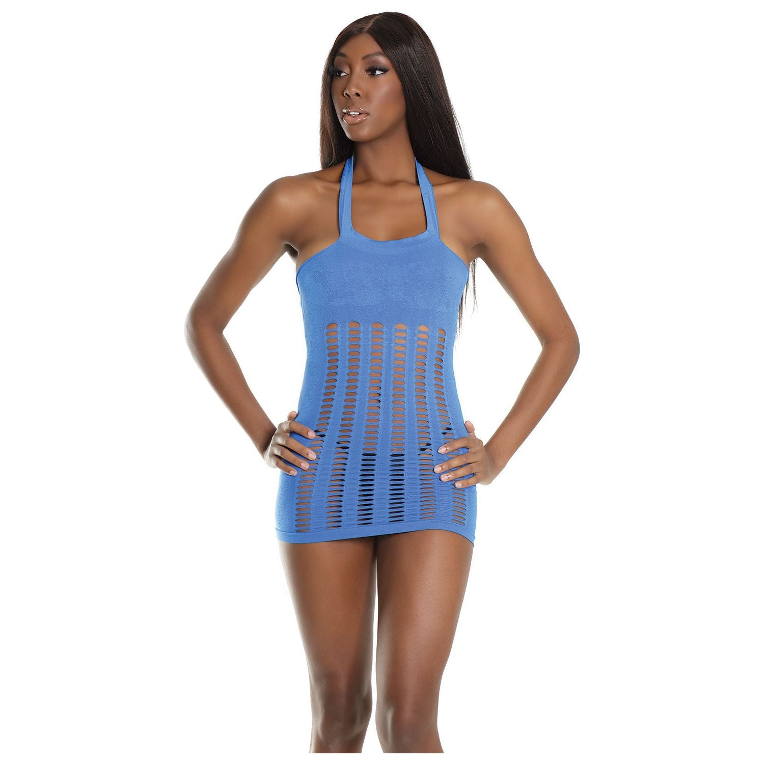 2607 - Fishnet Dress