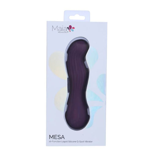 MESA 10 FUNCTION LIQUID SILICONE G-SPOT VIBRATOR PURPL - MTBO2610