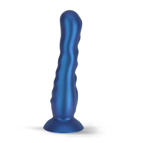 AURORA 9 FUNCTION LIQUID SILICONE DONG BLUE - MTBO2611