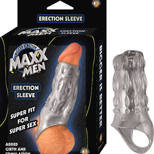 MAXX MEN ERECTION SLEEVE CLEAR
