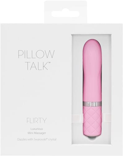 PILLOW TALK FLIRTY VIBE W/SWAROVSKI CRYSTAL PINK - BMS26616