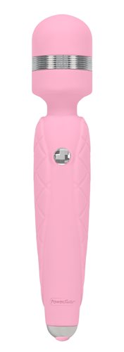 PILLOW TALK CHEEKY WAND W/SWAROVSKI CRYSTAL PINK - BMS26716