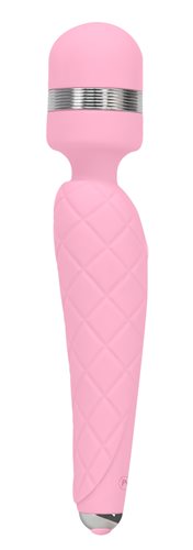 PILLOW TALK CHEEKY WAND W/SWAROVSKI CRYSTAL PINK - BMS26716