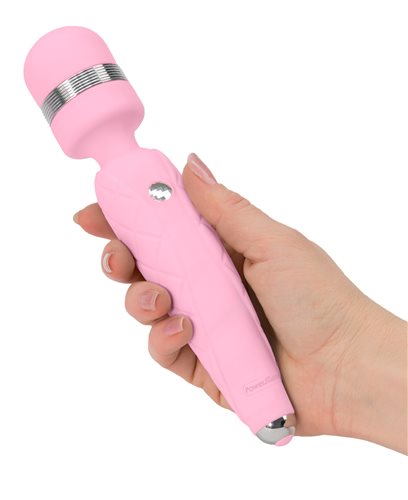 PILLOW TALK CHEEKY WAND W/SWAROVSKI CRYSTAL PINK - BMS26716