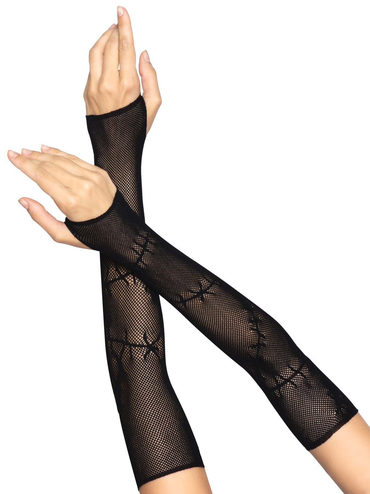 Stitched Up Fingerless Gloves - 2676      00122