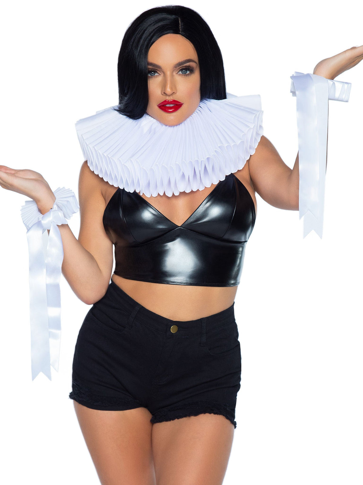 Deluxe Ruffle Collar and Wrist Cuffs - 2773      00122