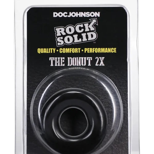 ROCK SOLID DONUT 2X BLACK