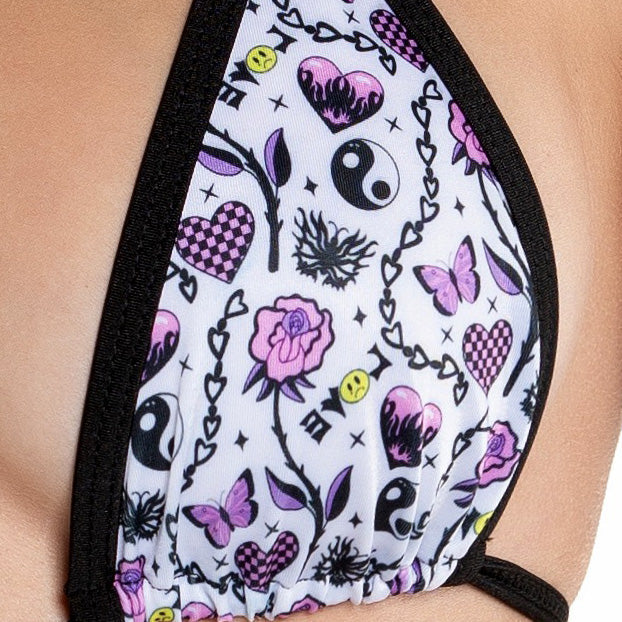 3030D Punk Love Monokini - 3030D-01-249