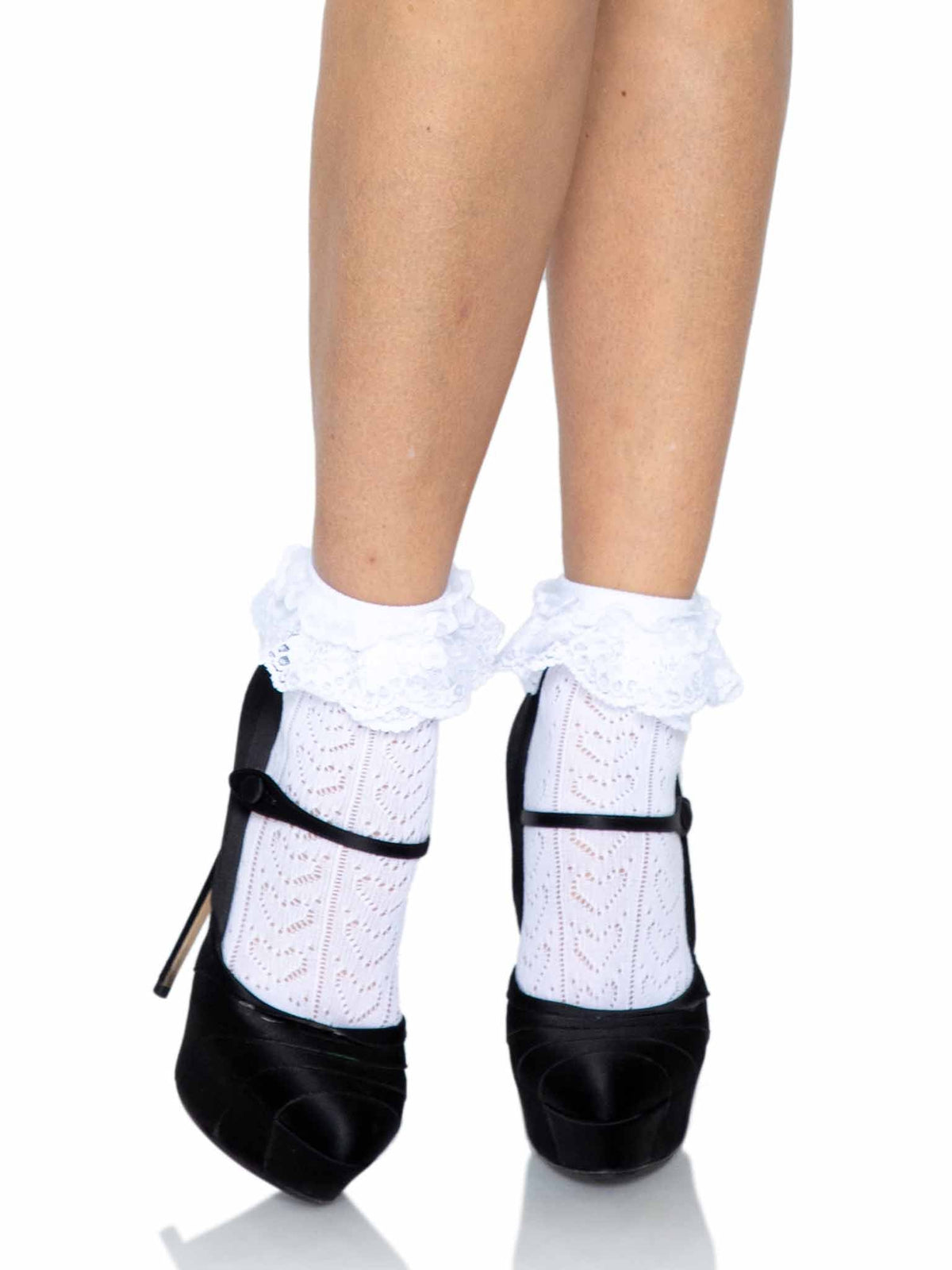Lei Lace Ankle Socks - 3033      00222