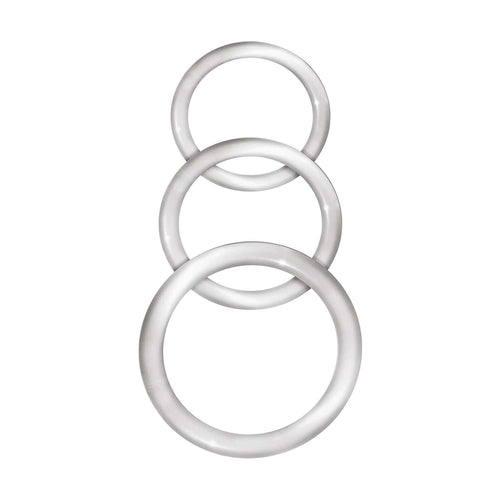 ENHANCER SILICONE COCKRINGS CLEAR