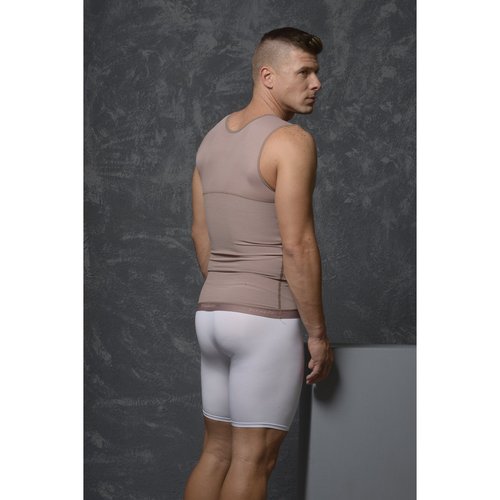 Undershirt Strong Control-Hardens abs  Supports back. This is a comfortable shapewear with