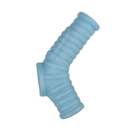 VIBRATING POWER SLEEVE RIBBED FIT - BLUE
