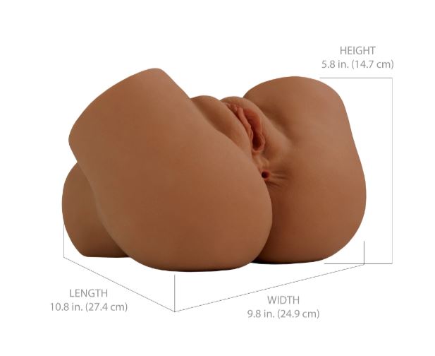 PDX ELITE BACK THAT ASS UP AUTOMATIC MEGA MASTURBATOR BROWN - PDRD63129