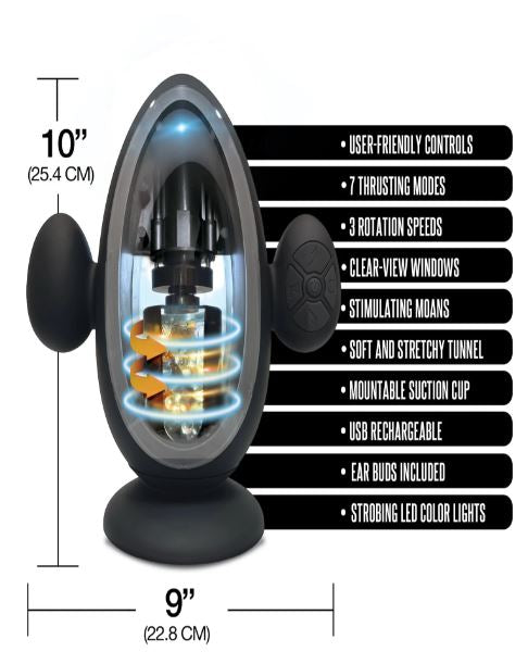 MSTR B8 AUTOMATIC MALE MASTURBATOR BLAST OFF - GN3000900