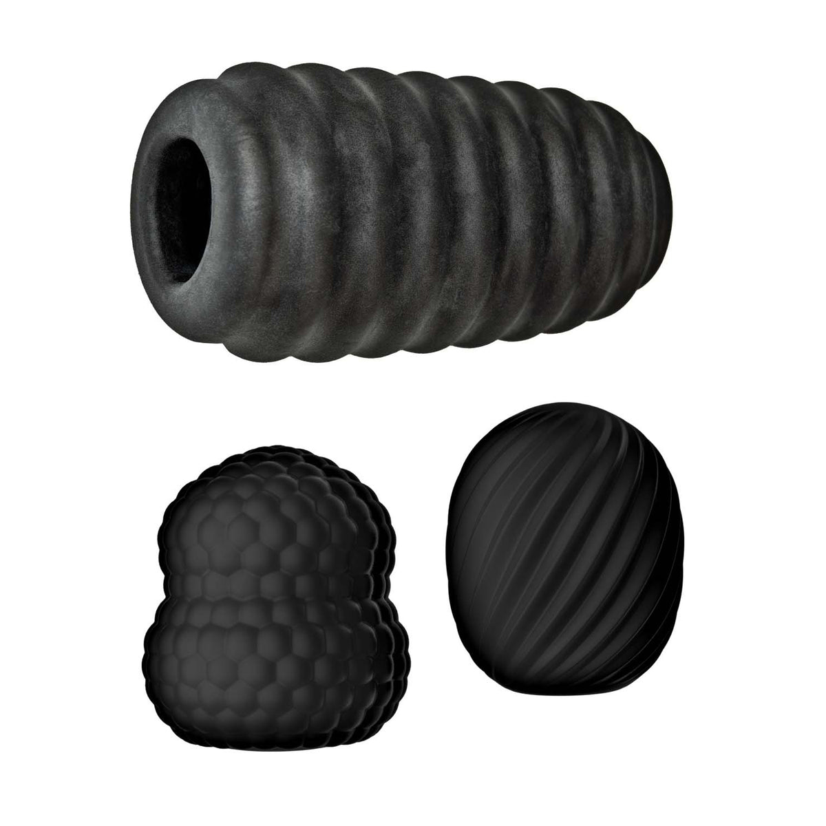 DELITE POCKET MASTURBATOR KIT BLACK