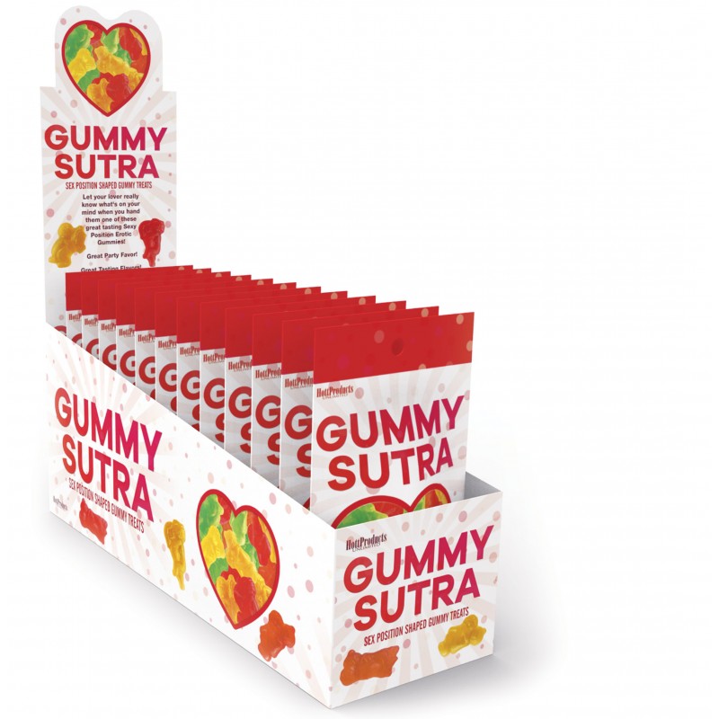 GUMMY SUTRA SEX POSITION GUMMIES 12PC DISPLAY