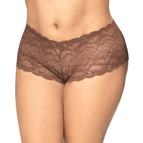 An absolute essential! This lace boy short is the perfect addition to your panty drawer. D