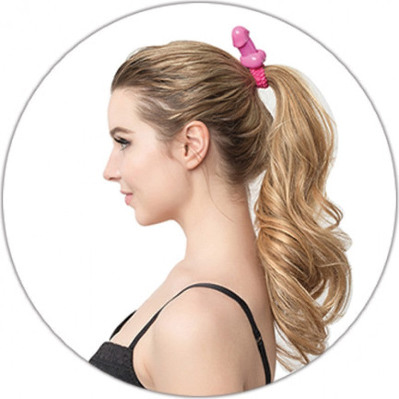 PECKER LASTICK HAIR TIE PINK