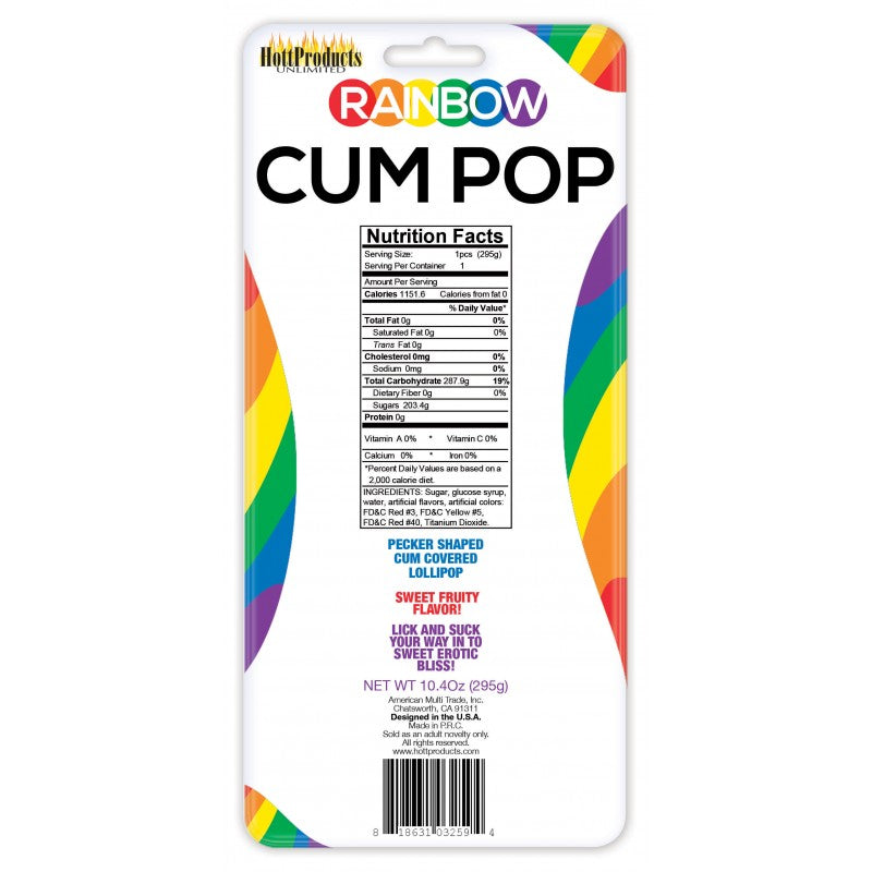 RAINBOW COCK CUM POPS