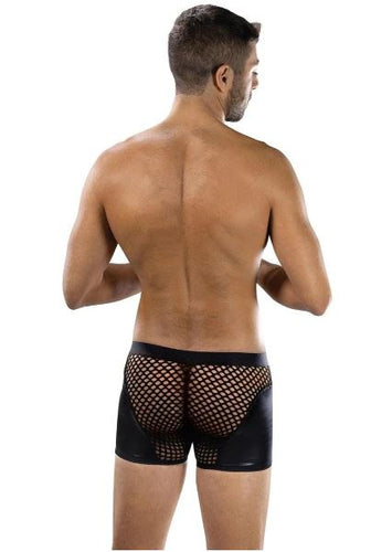 SHEER CONTRATT BOXER BRIEF BLACK - XGBLE325BLK