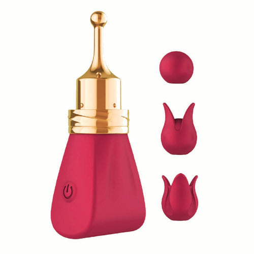 GOLD GLAM TRI TIP VIBE RED