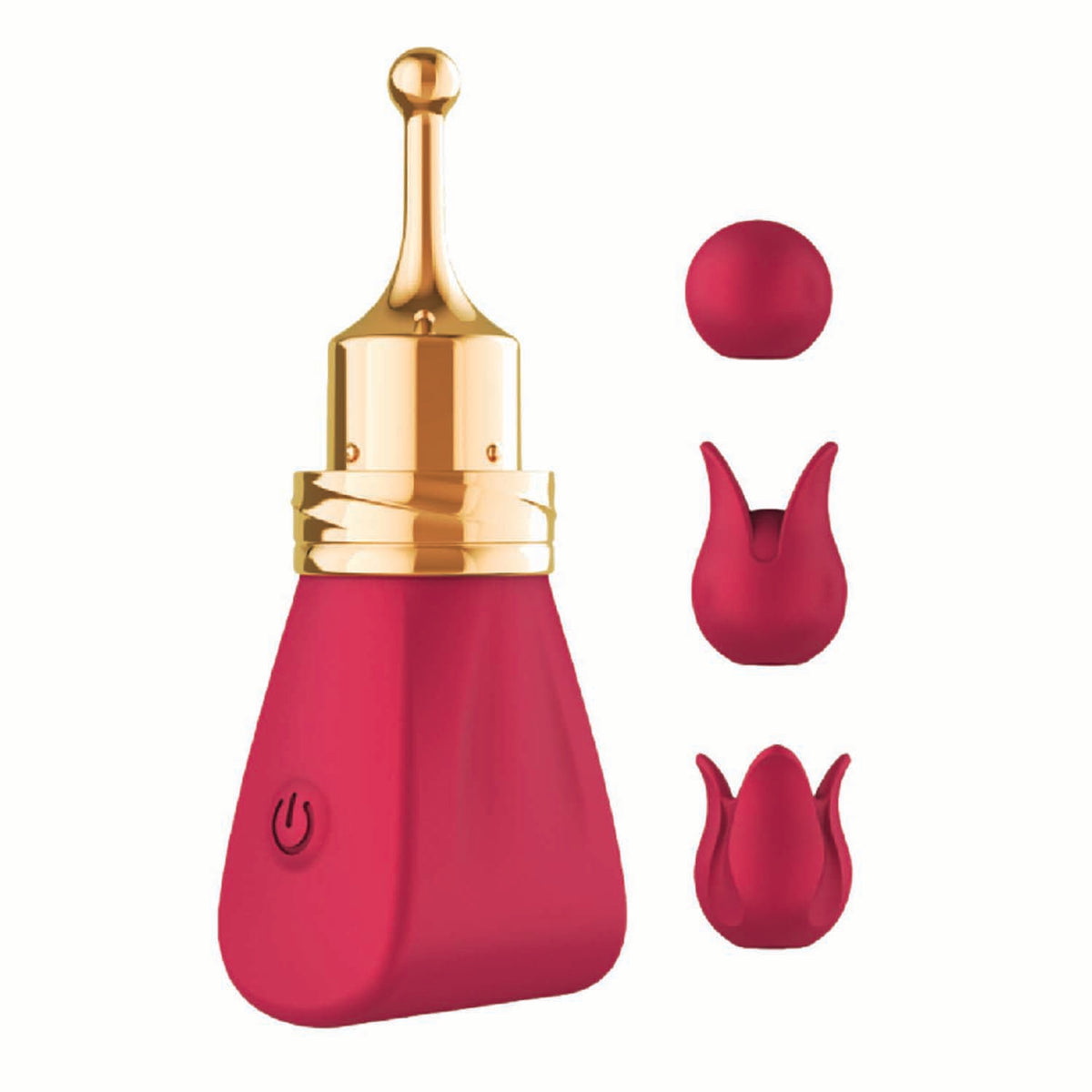 GOLD GLAM TRI TIP VIBE RED