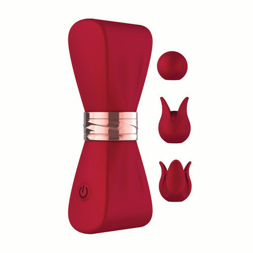 GOLD GLAM TRI TIP VIBE RED
