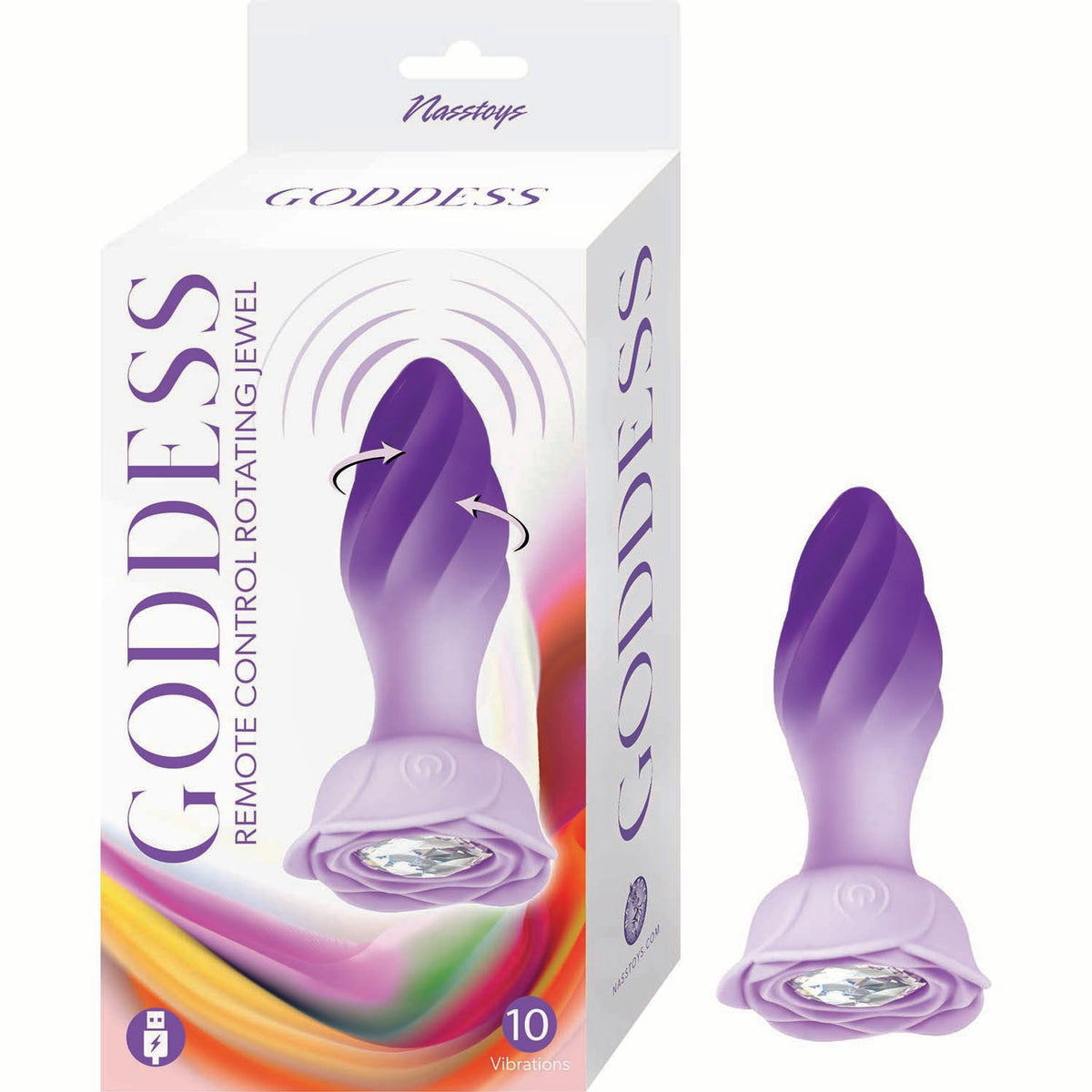GODDESS REMOTE CONTROL JEWEL PURPLE - NW33052