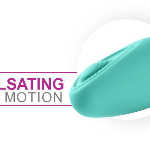 CLOUD 9 HEALTH & WELLNESS WIRELESS REMOTE CONTROL EGG W/ PULSATING MOTION TEAL - WTC936