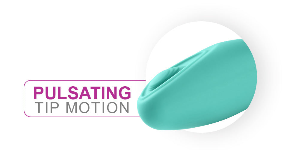 CLOUD 9 HEALTH & WELLNESS WIRELESS REMOTE CONTROL EGG W/ PULSATING MOTION TEAL - WTC936
