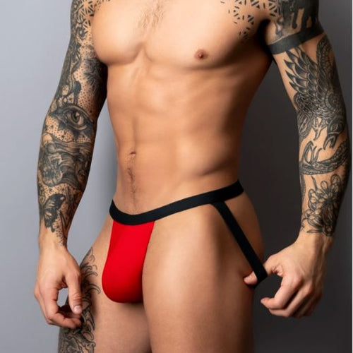 HOT MESH JOCK BLACK S/M - MP349300BKSM