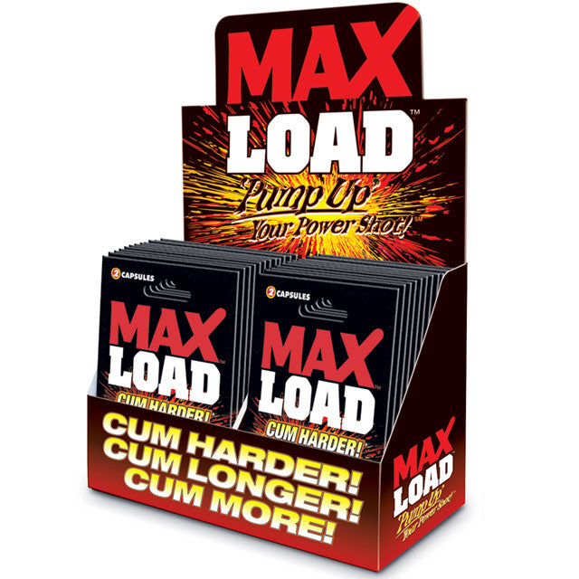 Swiss Navy MaxLoad Enhancement Capsules 2-Pack 24-Piece Display - Pinkfoxxx