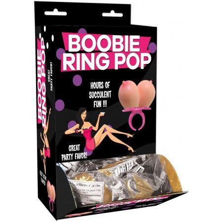 BOOBIE RING POP 12PC DISPLAY