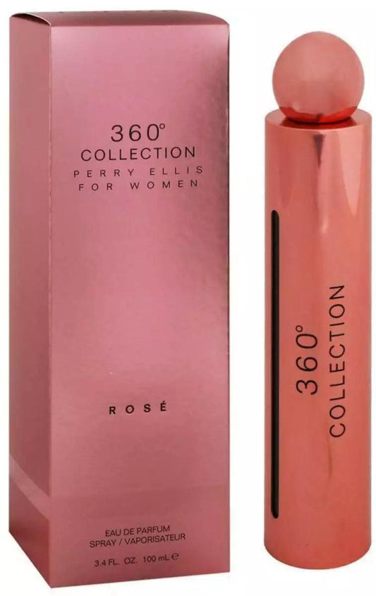 360 COLLECTION ROSE 3.4OZ, WOMEN'S PERFUME, EDP-Pinkfoxxx