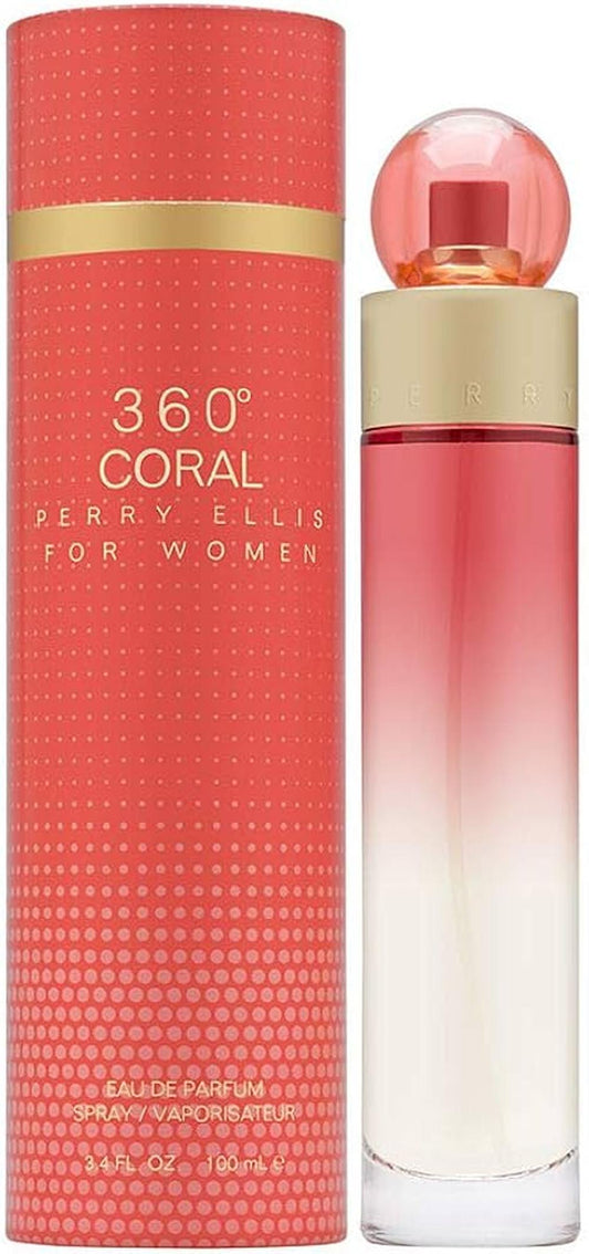 360 CORAL 3.4OZ, WOMEN'S PERFUME, EDP-Pinkfoxxx