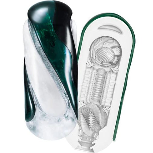 TENGA FLIP 360 AURORA GREEN - TENTFT002