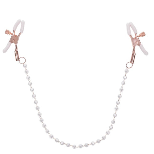 PEACHES N CREAME PEARL NIPPLE CLAMPS - SS09964