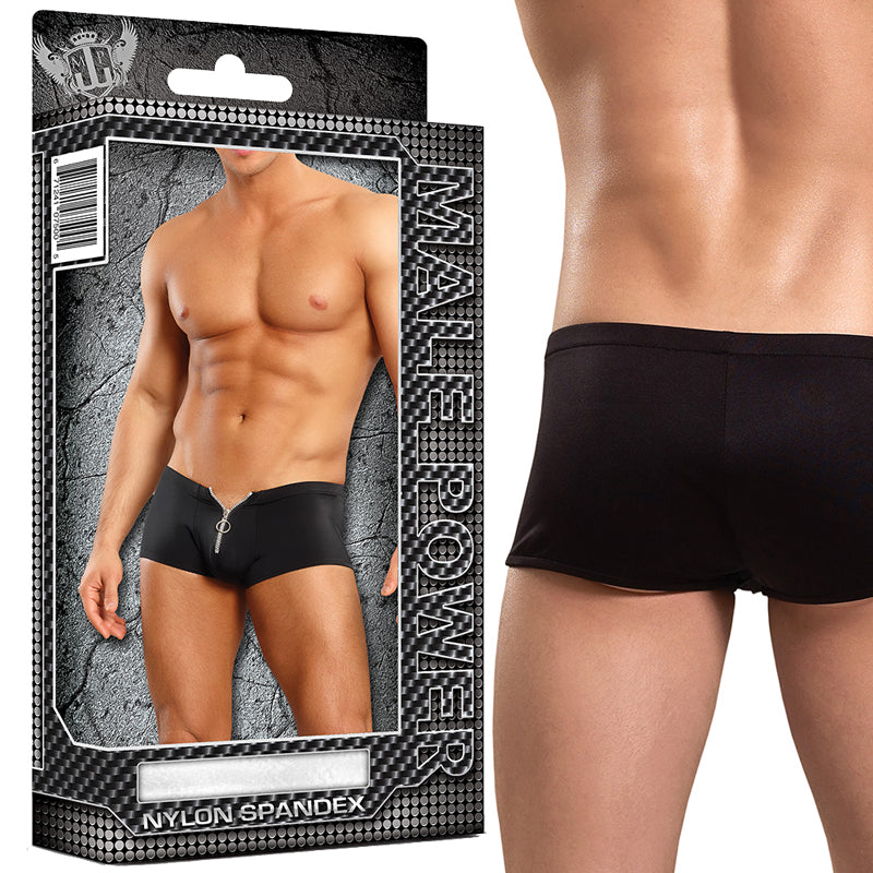 Male Power Zipper Shorts Underwear