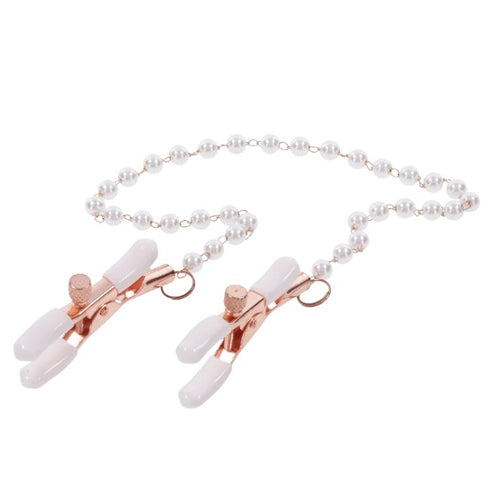 PEACHES N CREAME PEARL NIPPLE CLAMPS - SS09964