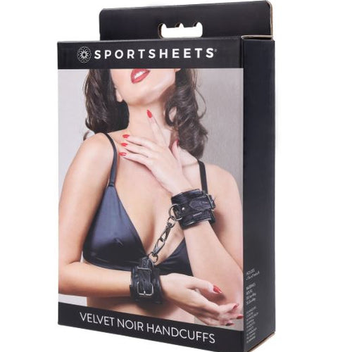 VELVET NOIR HANDCUFFS - SS37001