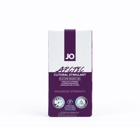 JO Arctic Clitoral Gel - Cooling - Stimulant (Silicone-Based) 0.34 fl oz / 10 ml