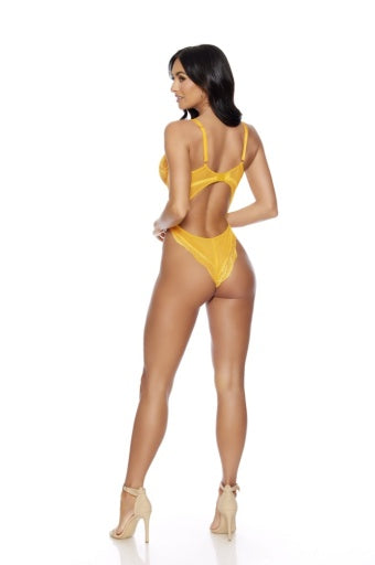 37487-Mango Underwire Teddy - Lingerie-Pinkfoxxx