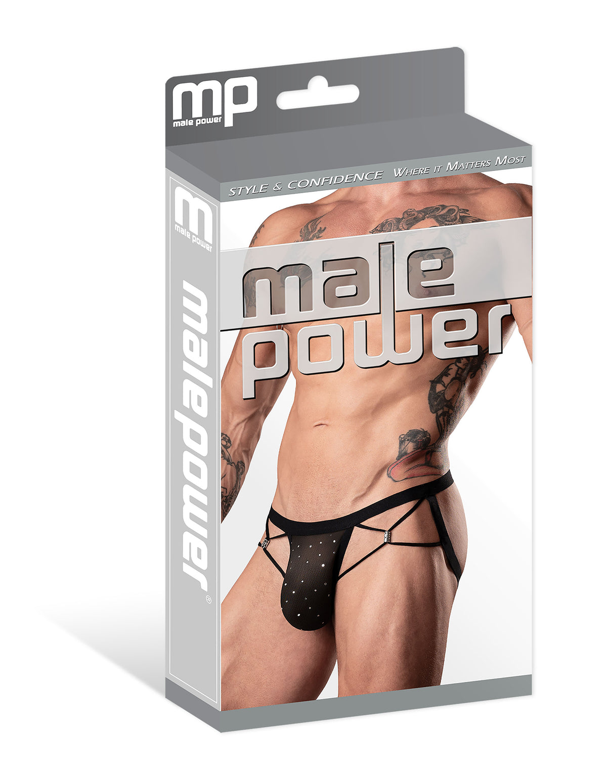 SHOW STOPPER JOCK BLACK L/XL - MP384288BKLX