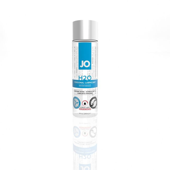 JO 8 OZ H2O WARMING LUBE - JO40078