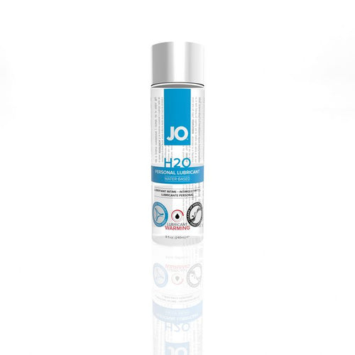 JO 8 OZ H2O WARMING LUBE - JO40078