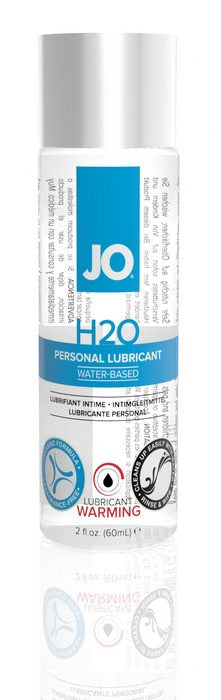 JO 2 OZ H2O WARMING LUBE - JO40080