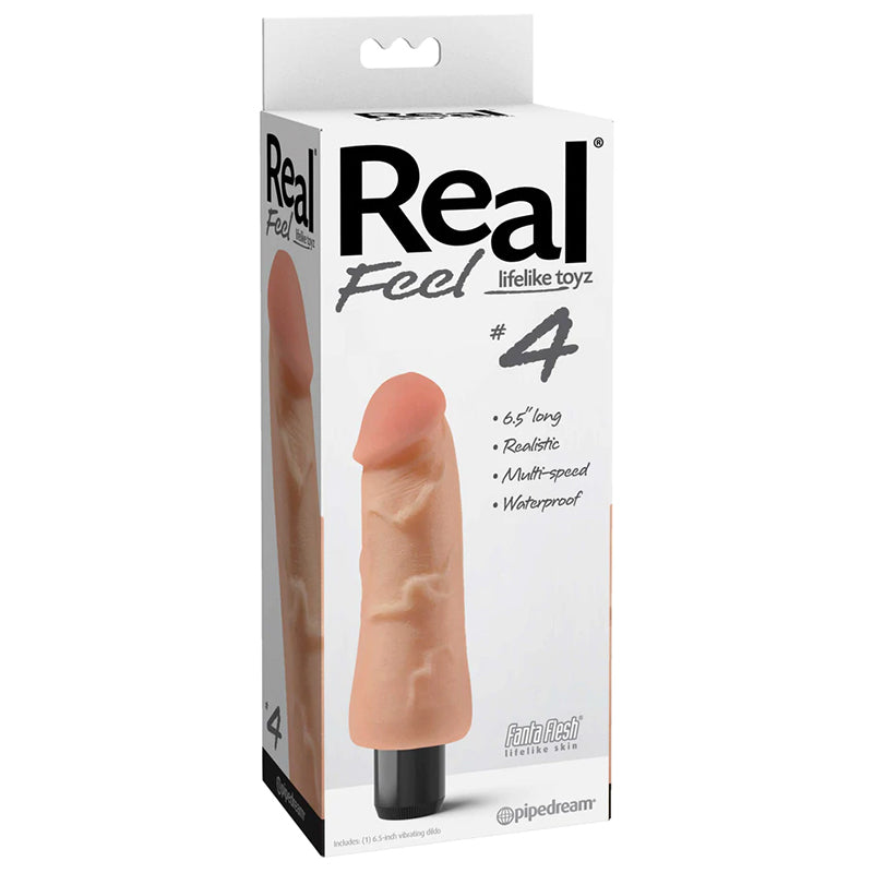 Pipedream Real Feel Lifelike Toyz Realistic Vibrating Dildo